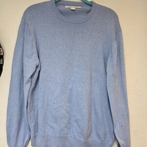 Amazon Essentials Light Blue Men's Crewneck Sweater